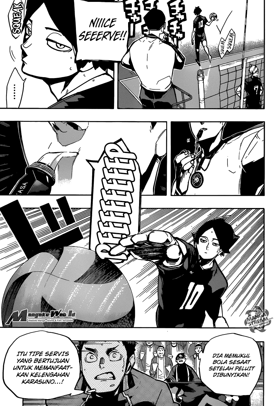 Haikyuu!! Chapter 250 Gambar 12