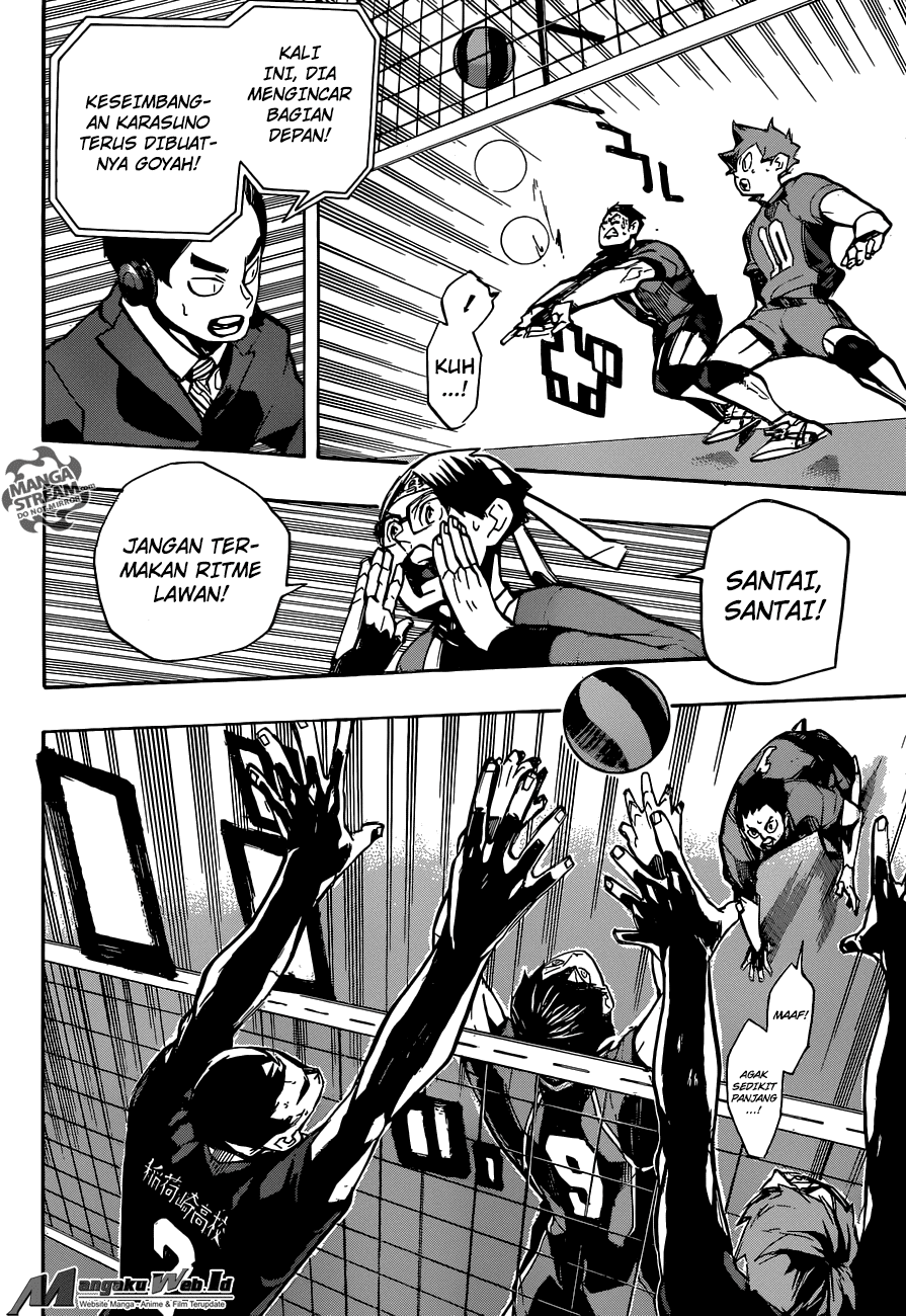 Haikyuu!! Chapter 250 Gambar 13