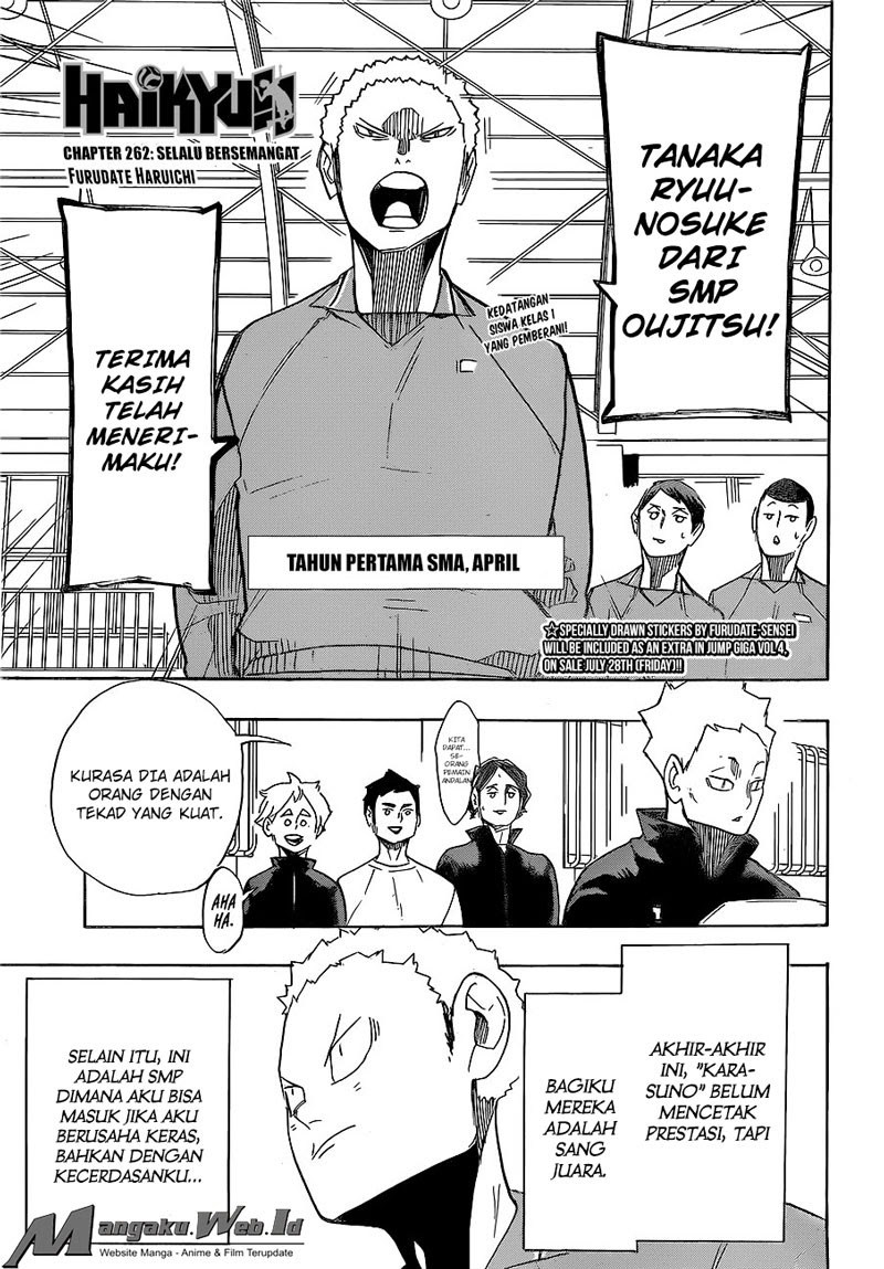Haikyuu!! Chapter 262 Gambar 2