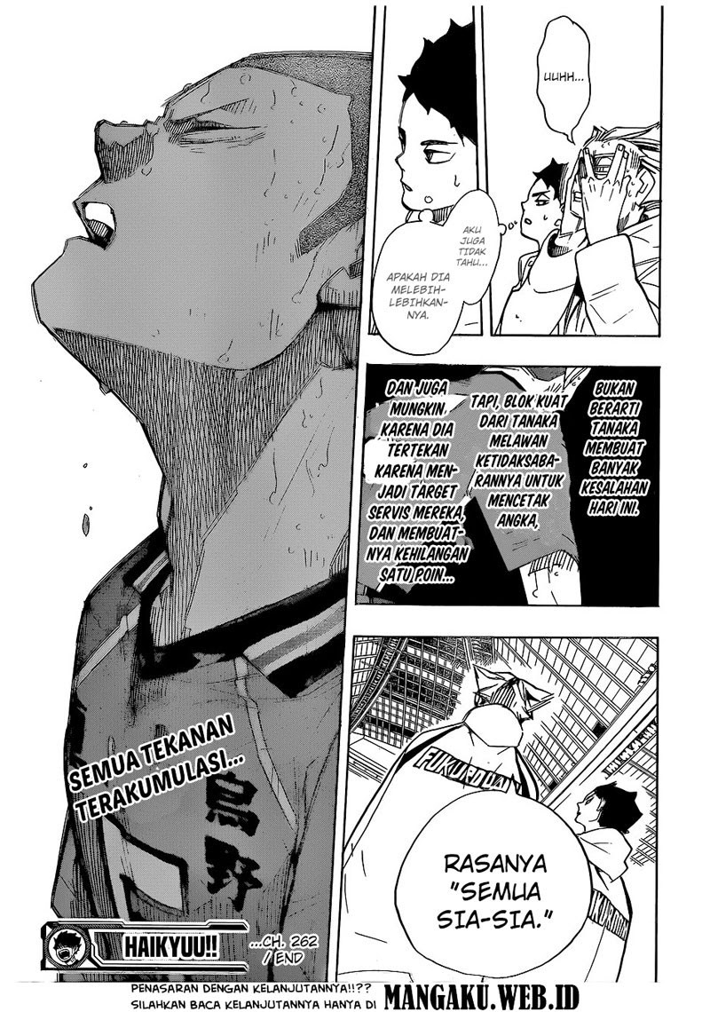 Haikyuu!! Chapter 262 Gambar 20