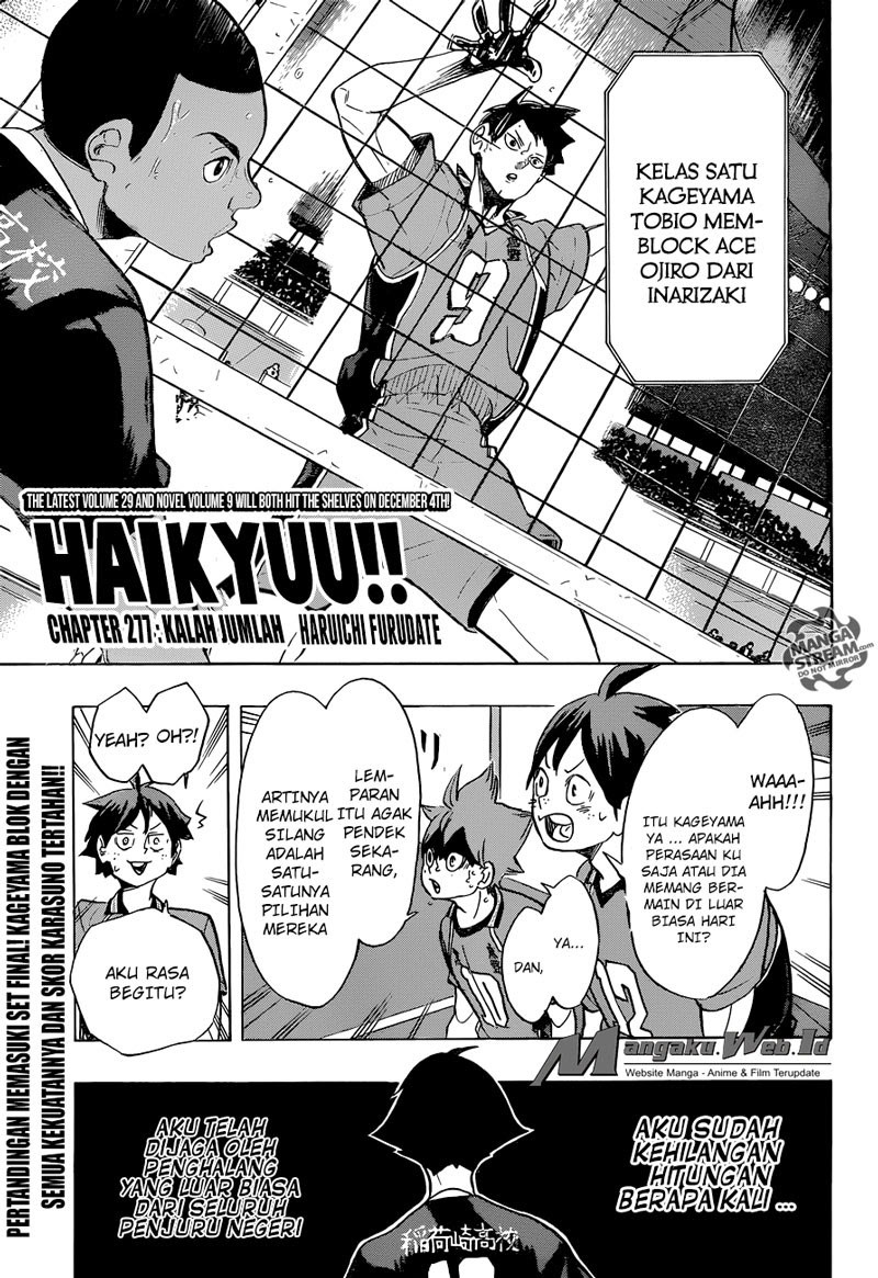 Haikyuu!! Chapter 278 Gambar 2