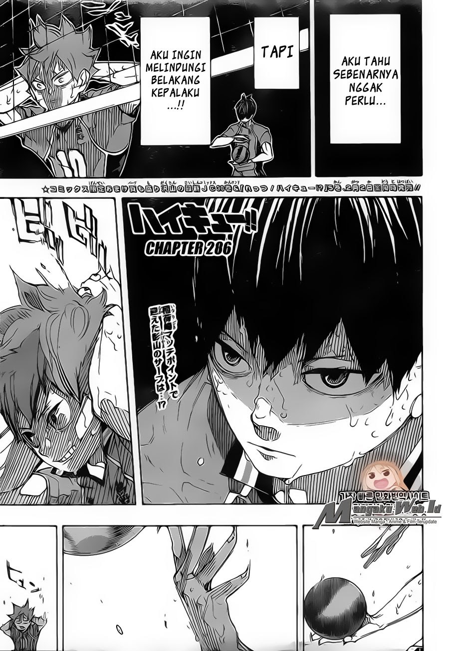 Haikyuu!! Chapter 286 Gambar 2