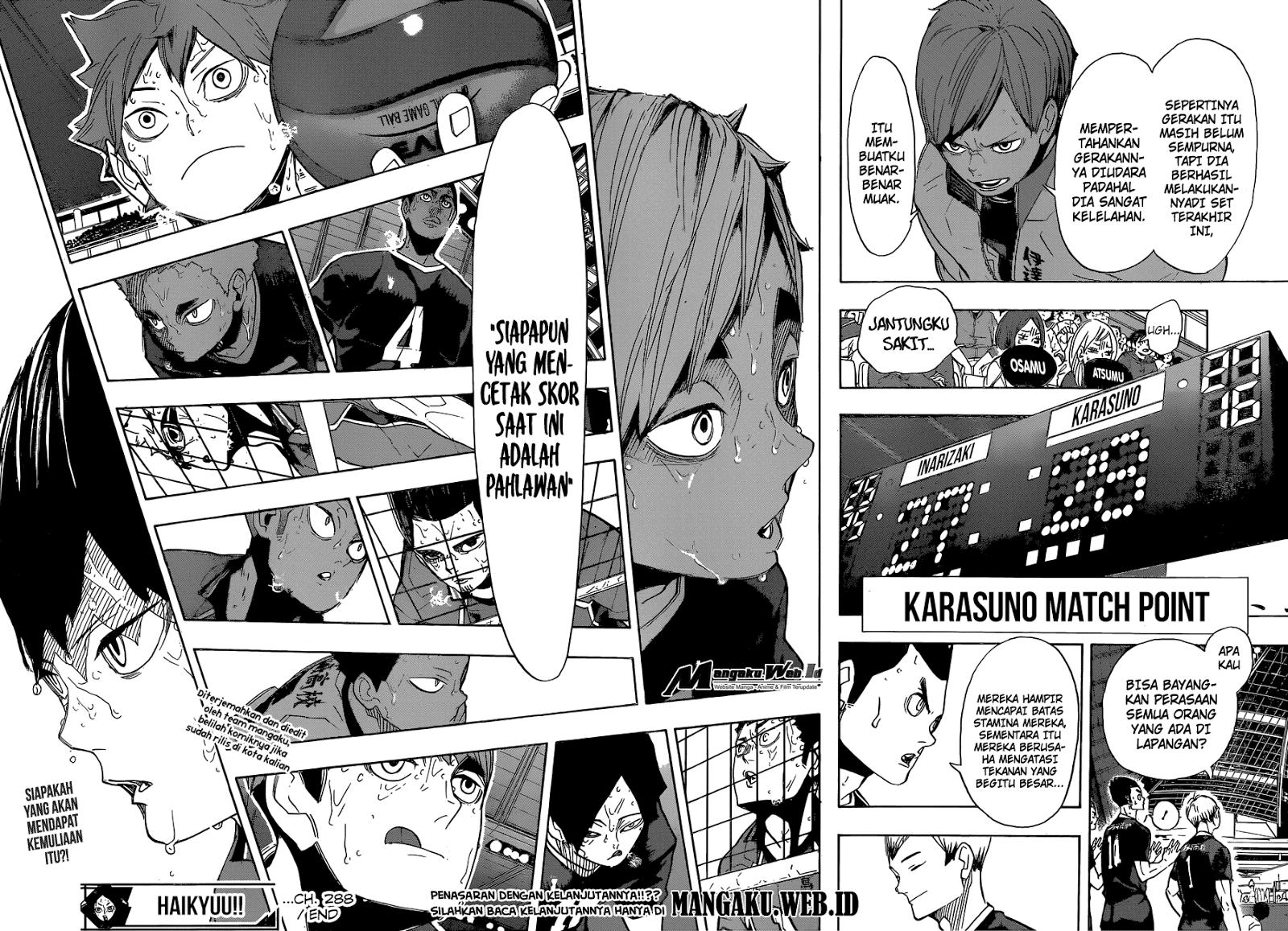 Haikyuu!! Chapter 288 Gambar 16