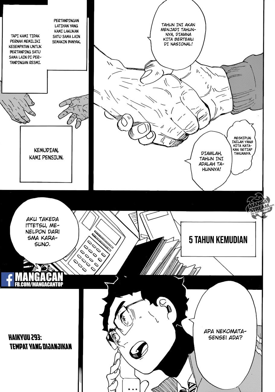 Haikyuu!! Chapter 293 Gambar 9