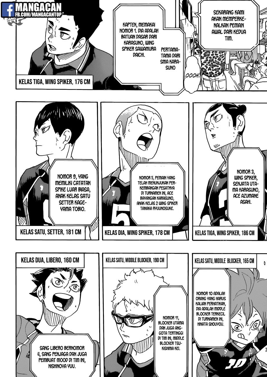 Haikyuu!! Chapter 293 Gambar 13