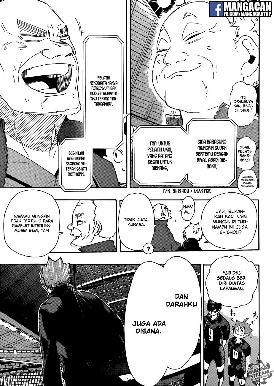 Haikyuu!! Chapter 293 Gambar 16
