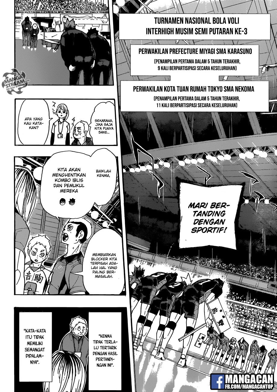 Haikyuu!! Chapter 293 Gambar 18