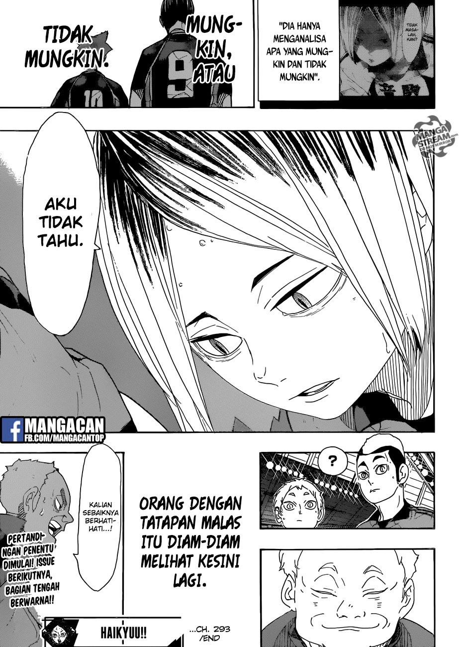 Haikyuu!! Chapter 293 Gambar 19