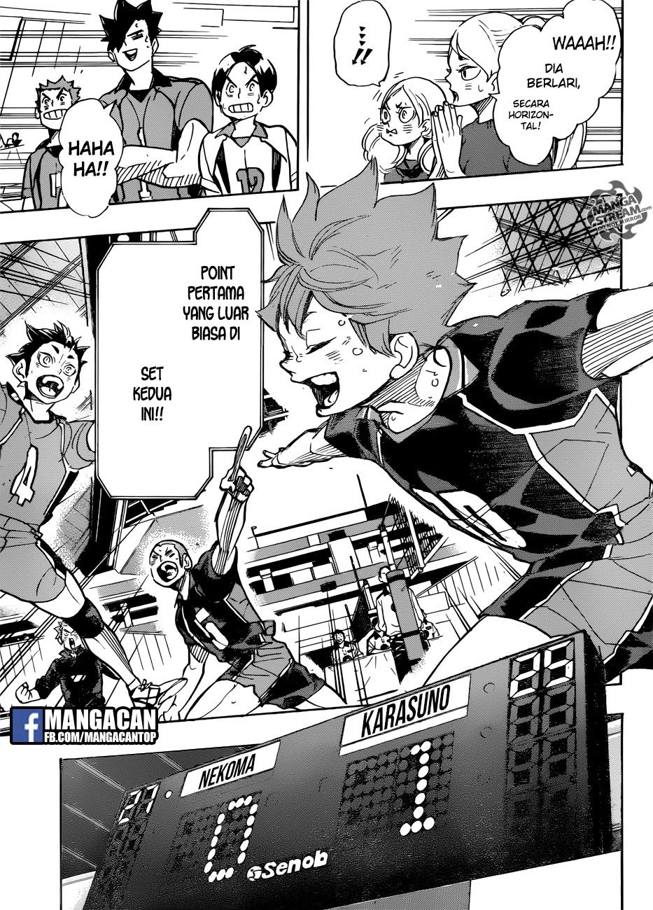 Haikyuu!! Chapter 305 Gambar 16