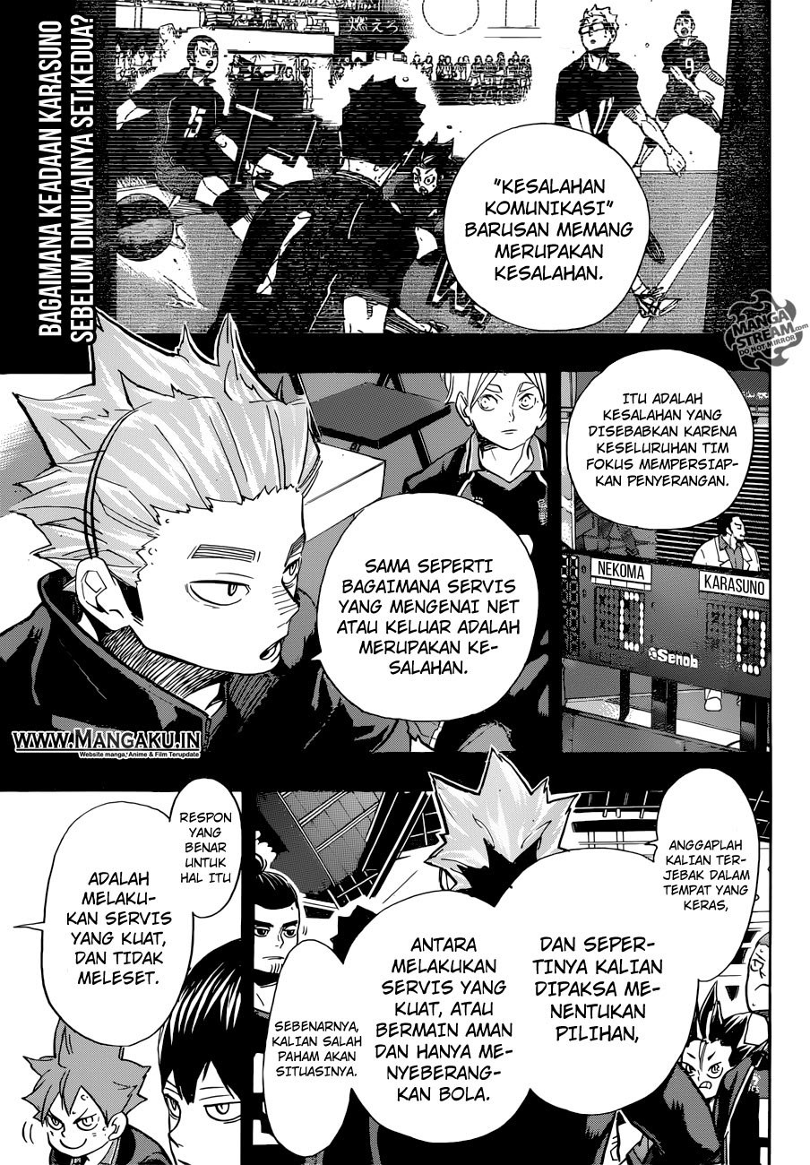 Haikyuu!! Chapter 307 Gambar 2