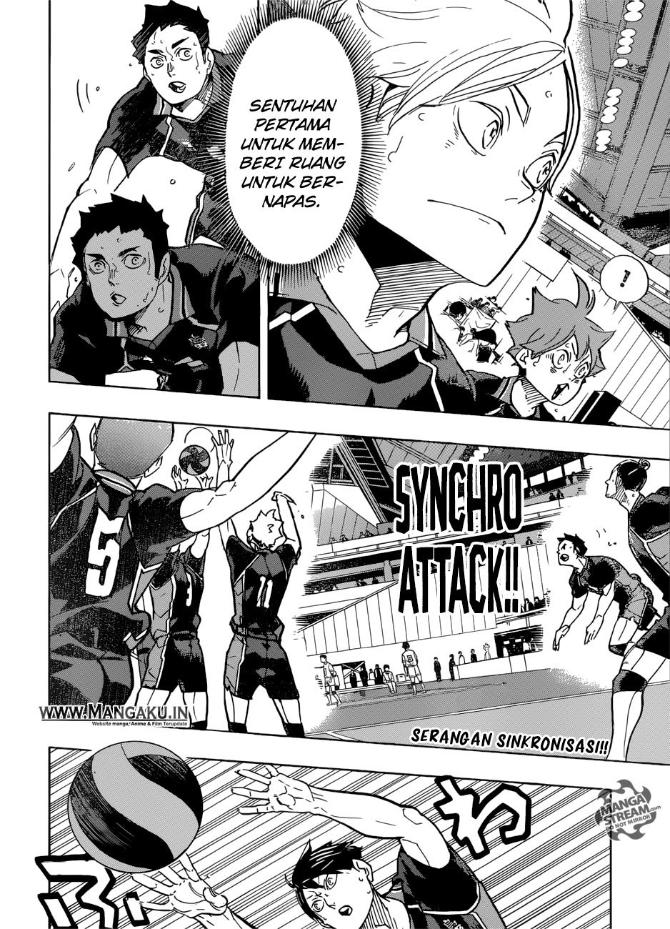 Haikyuu!! Chapter 307 Gambar 9