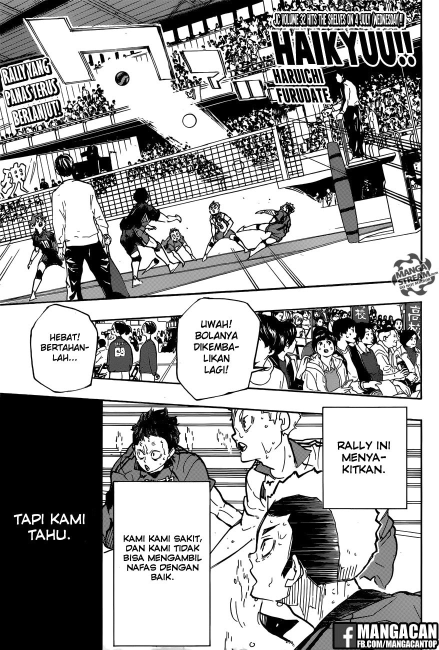 Haikyuu!! Chapter 308 Gambar 1