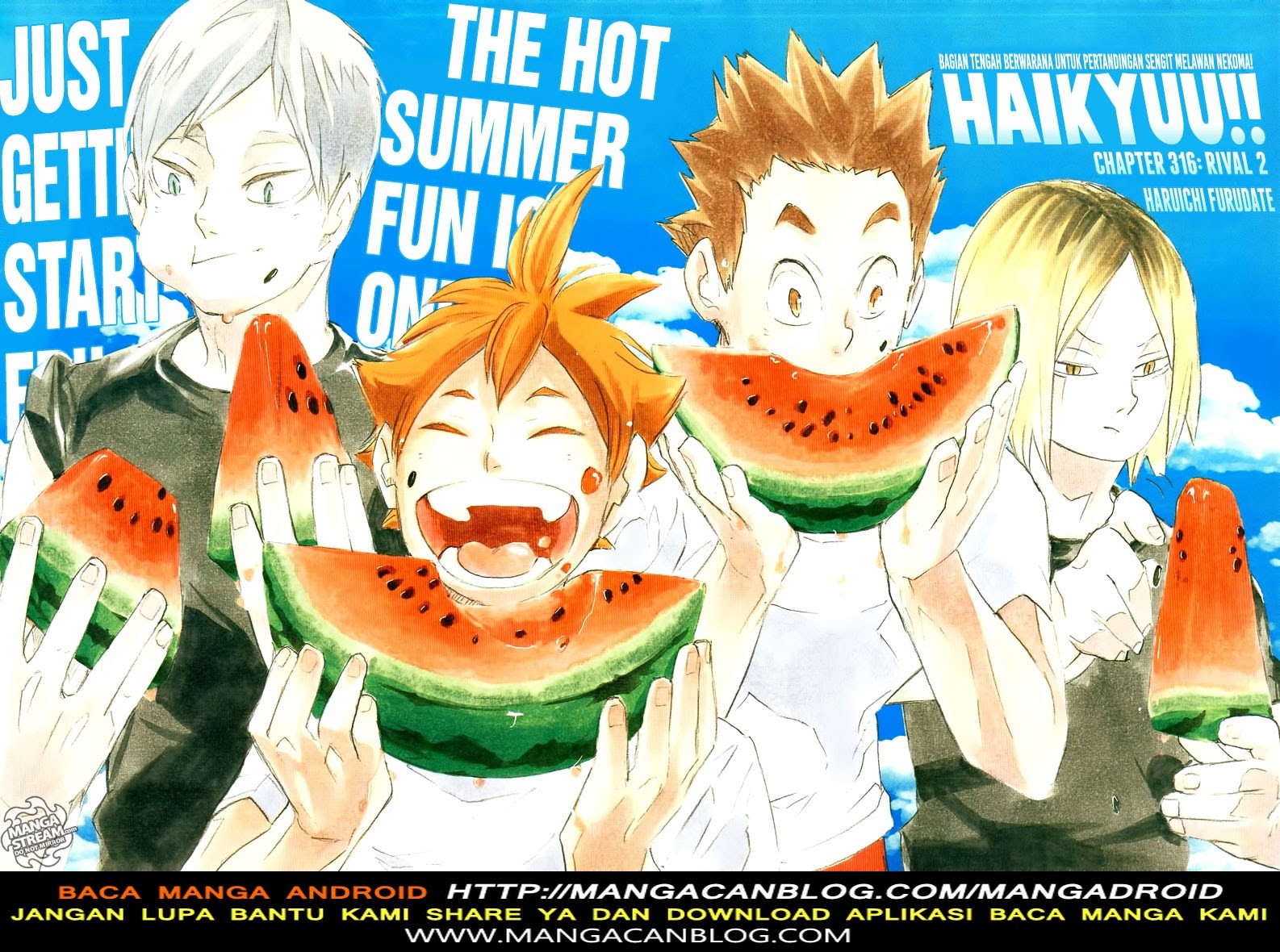 Haikyuu!! Chapter 316 Gambar 1