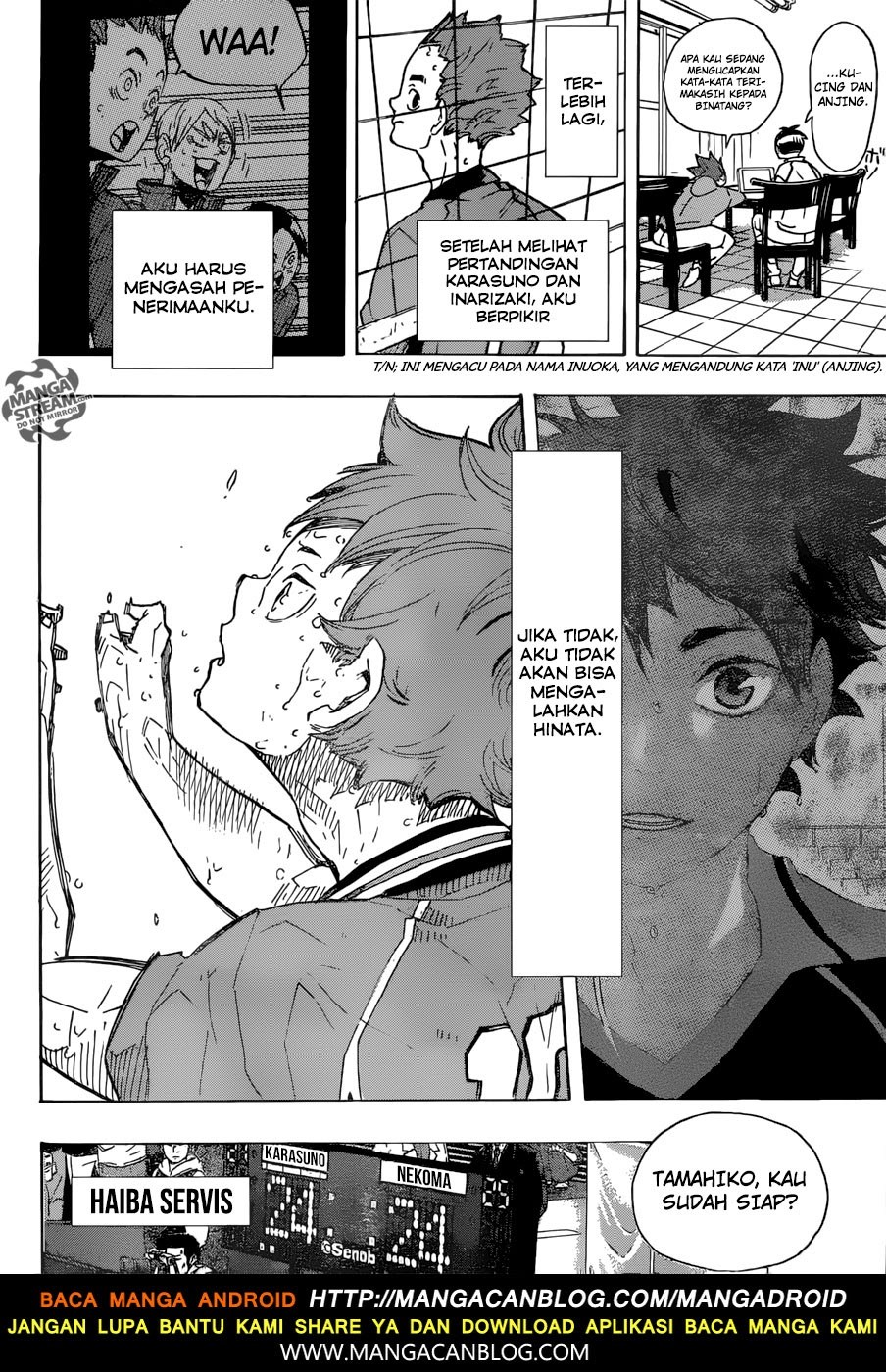 Haikyuu!! Chapter 316 Gambar 18
