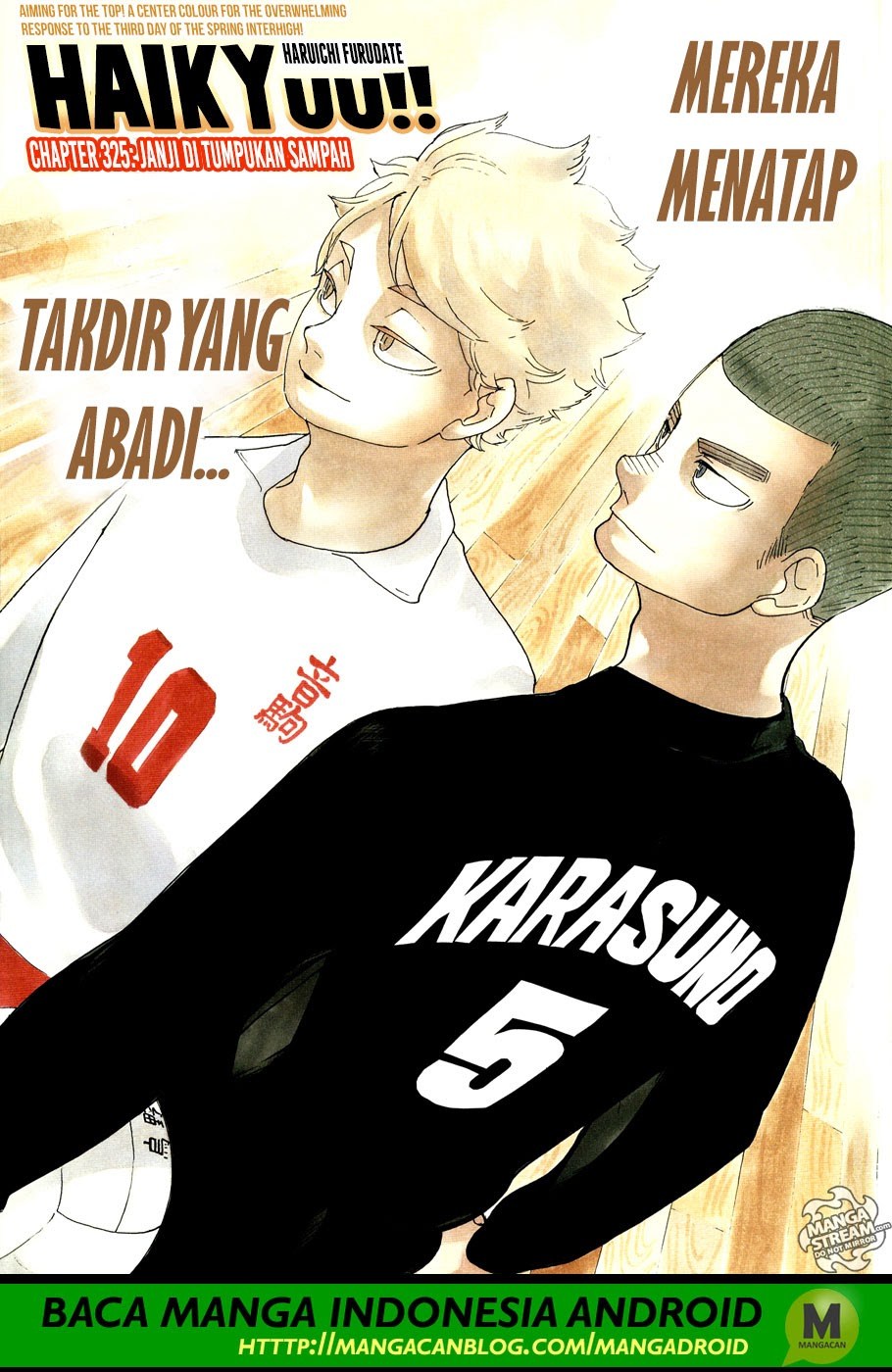 Haikyuu!! Chapter 325 Gambar 1