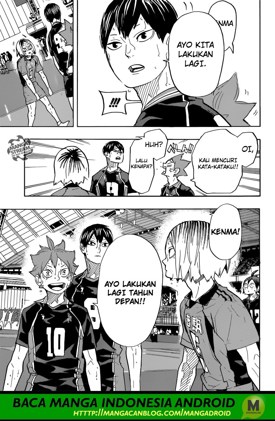 Haikyuu!! Chapter 325 Gambar 15