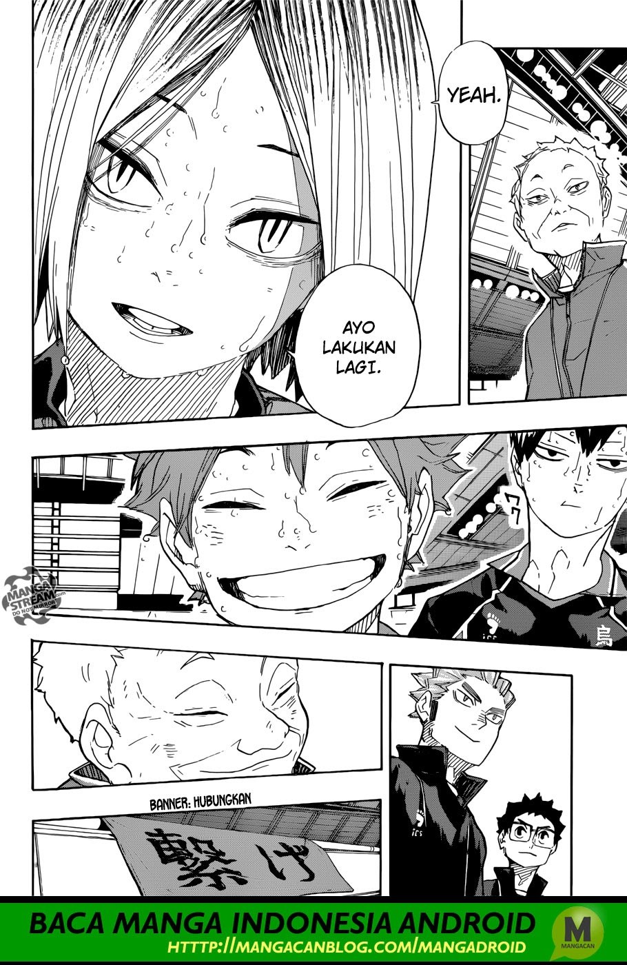 Haikyuu!! Chapter 325 Gambar 16