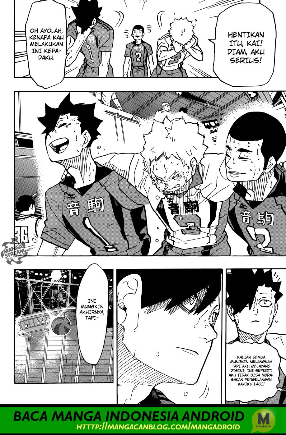 Haikyuu!! Chapter 325 Gambar 18