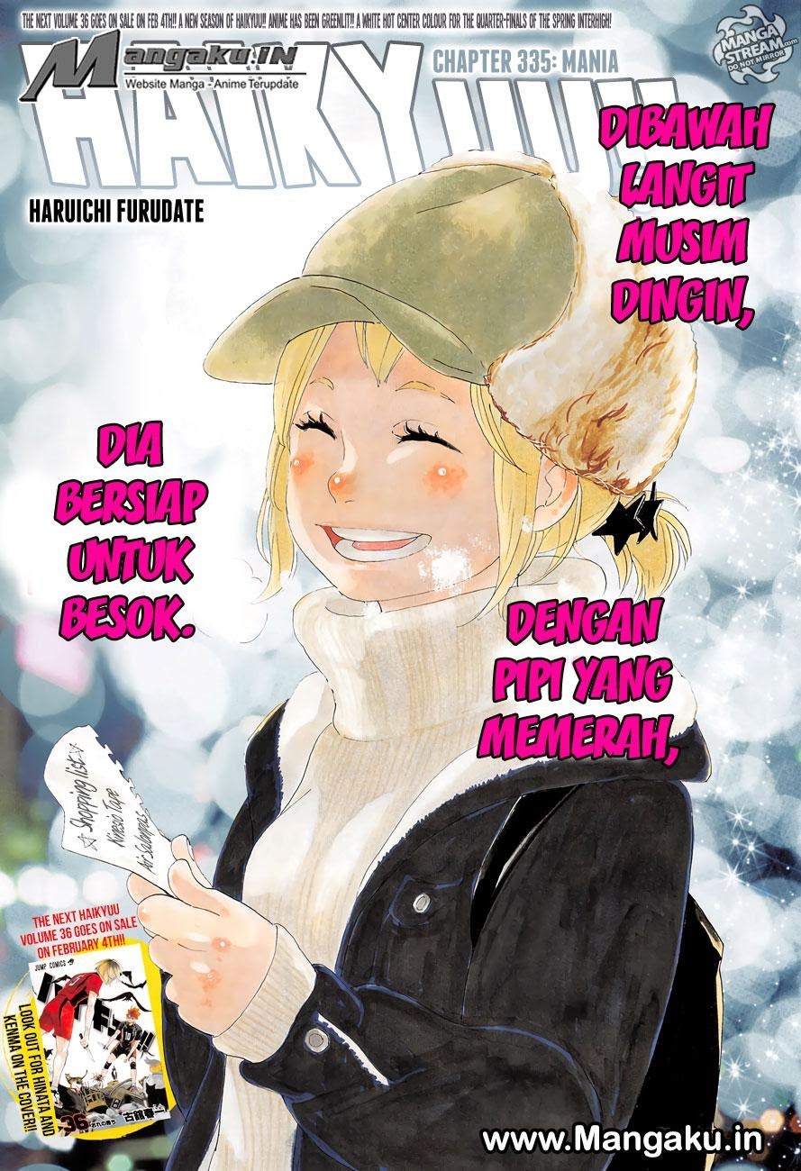 Haikyuu!! Chapter 335 Gambar 1
