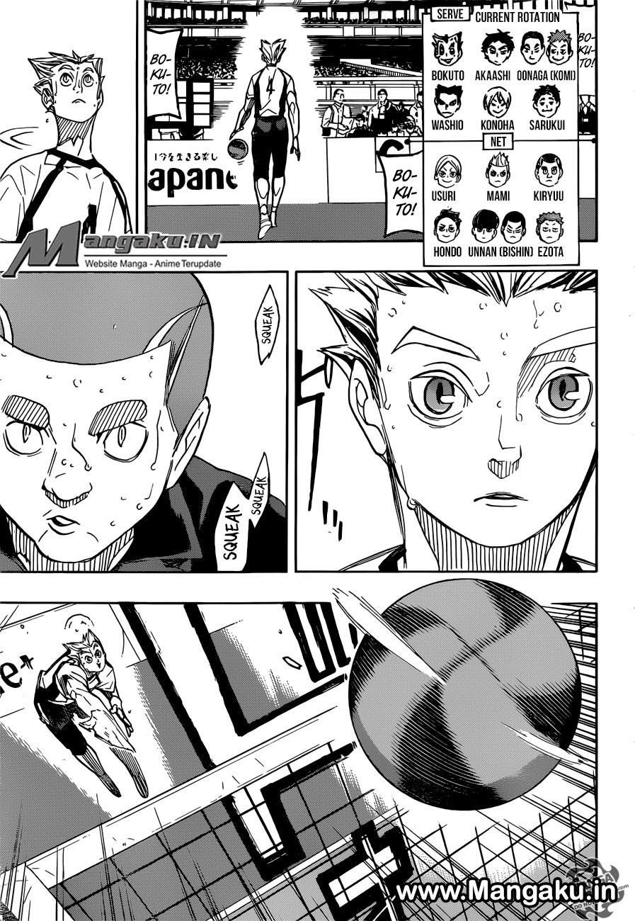 Haikyuu!! Chapter 335 Gambar 16