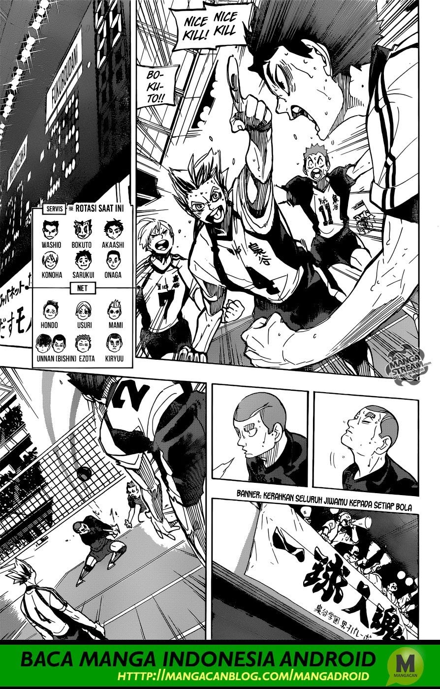 Haikyuu!! Chapter 337 Gambar 5