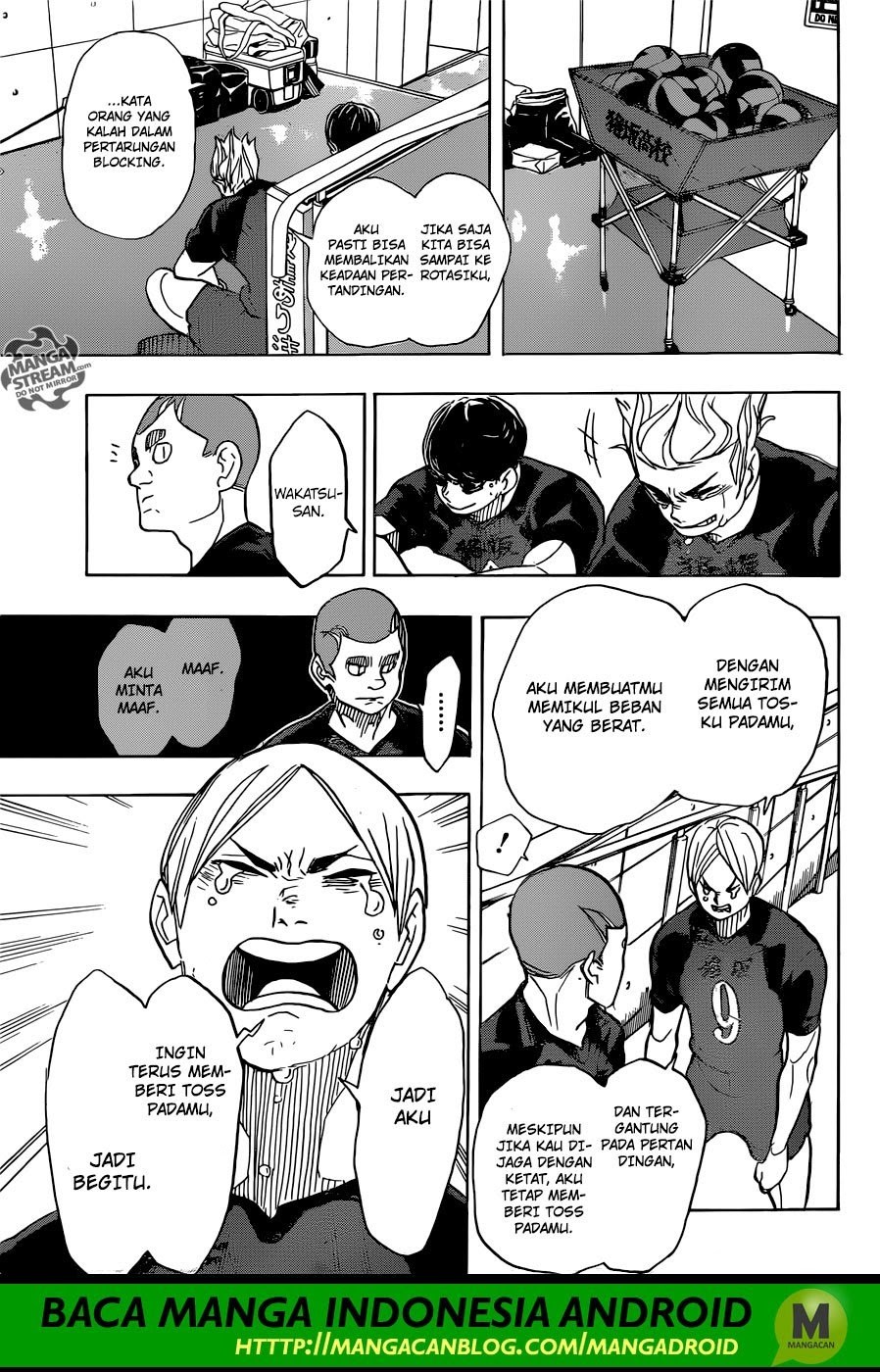 Haikyuu!! Chapter 337 Gambar 11