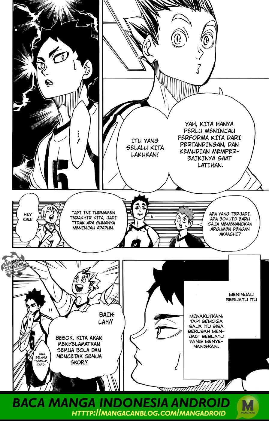 Haikyuu!! Chapter 337 Gambar 16