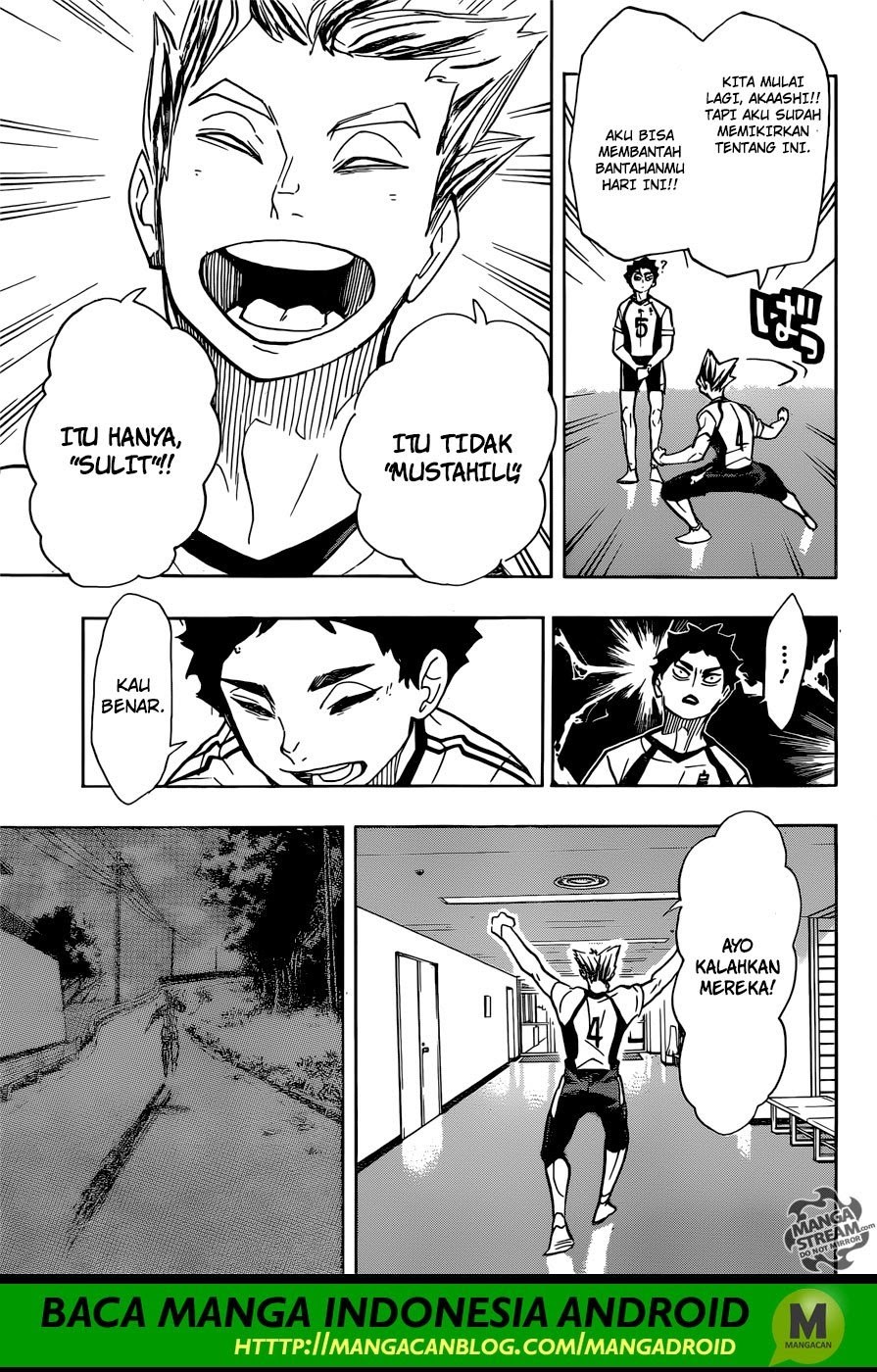 Haikyuu!! Chapter 337 Gambar 17