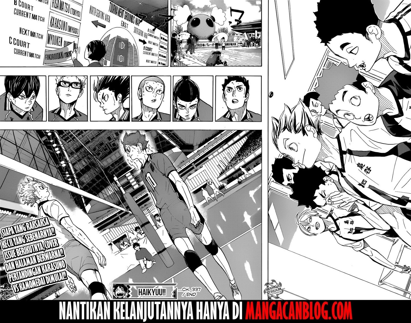 Haikyuu!! Chapter 337 Gambar 18