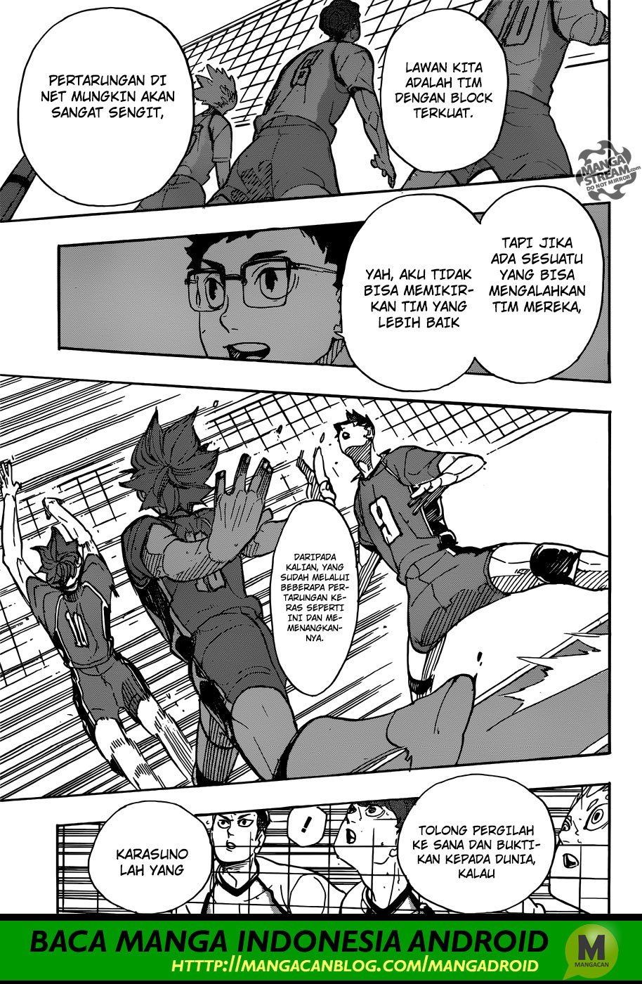 Haikyuu!! Chapter 339 Gambar 15