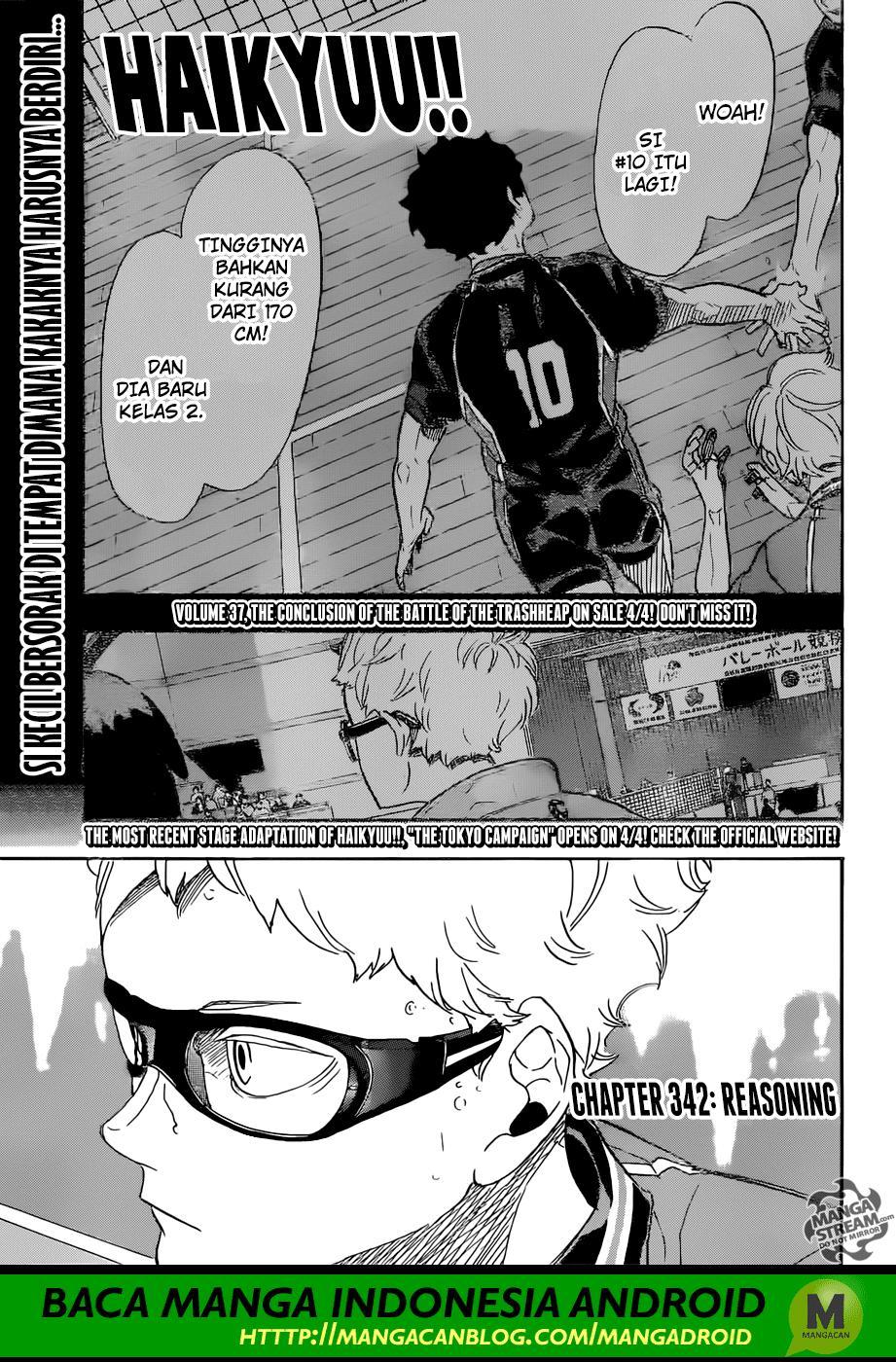 Haikyuu!! Chapter 342 Gambar 1