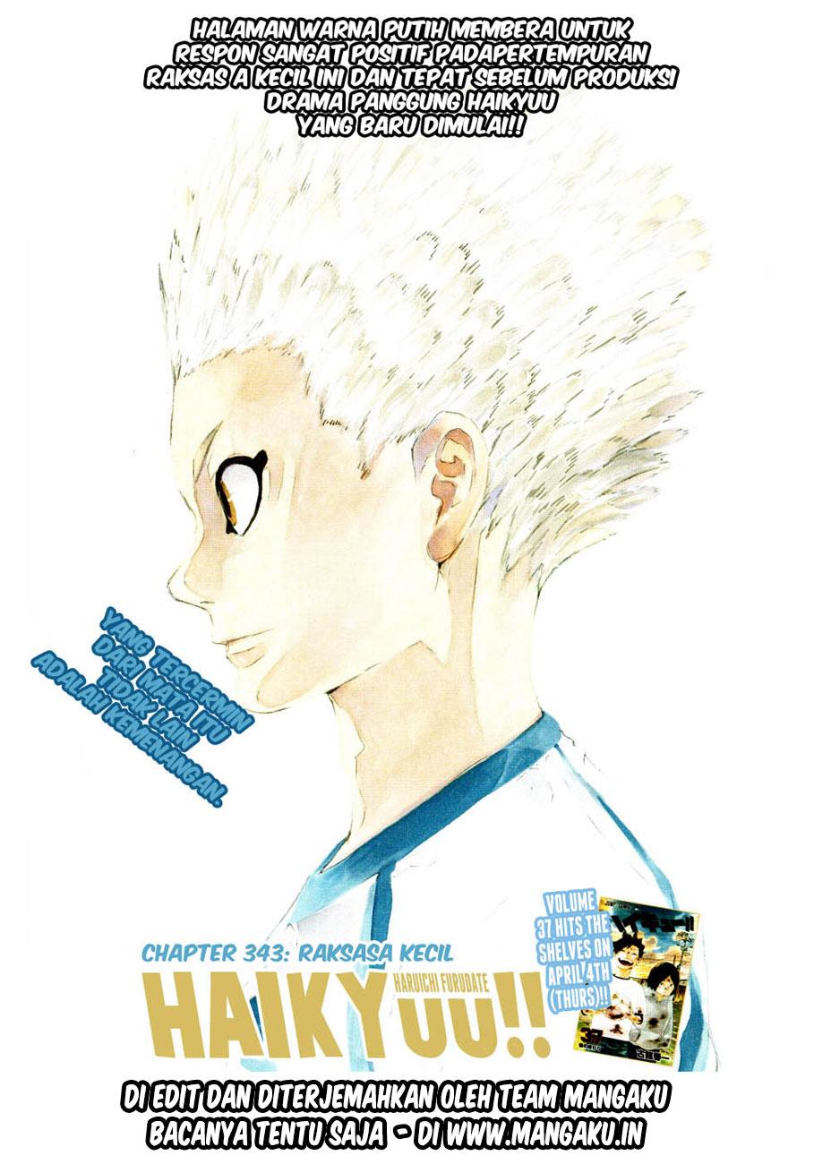 Haikyuu!! Chapter 343 Gambar 1