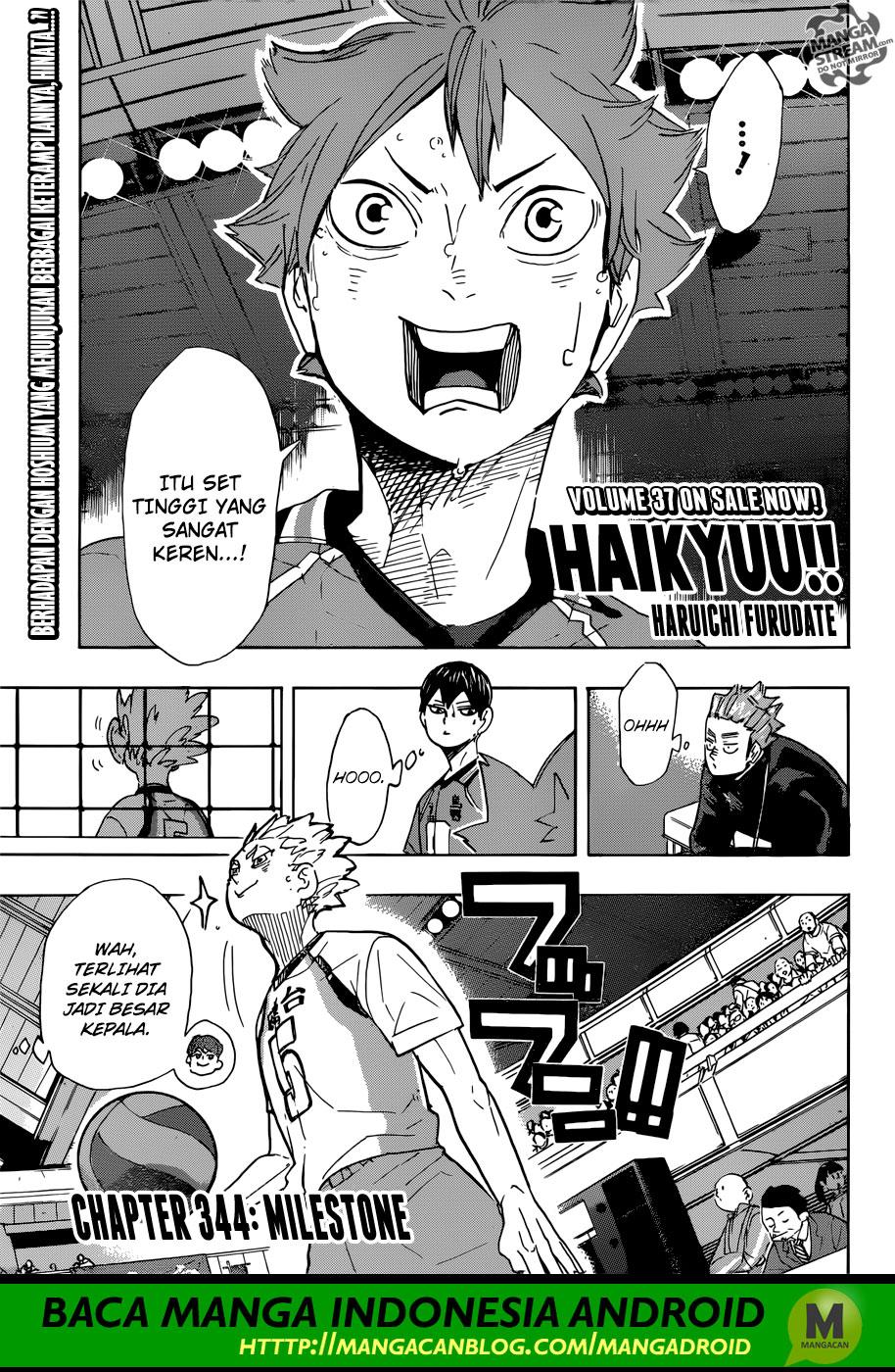 Haikyuu!! Chapter 344 Gambar 1