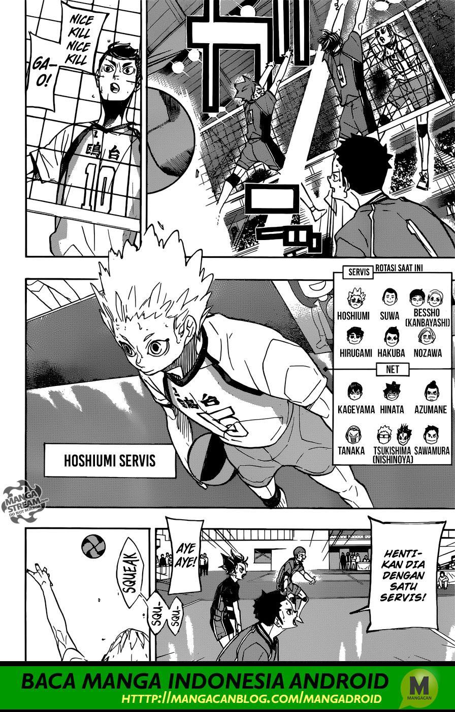 Haikyuu!! Chapter 347 Gambar 14