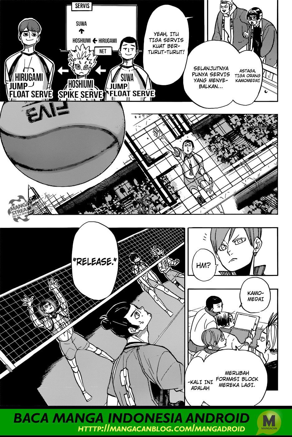 Haikyuu!! Chapter 348 Gambar 11