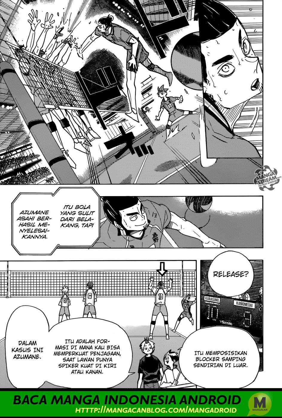 Haikyuu!! Chapter 348 Gambar 13