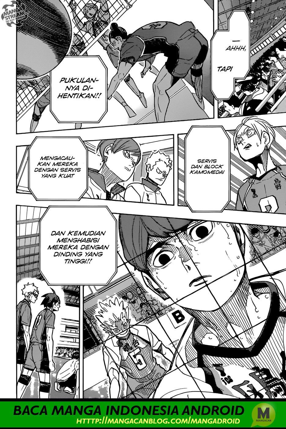 Haikyuu!! Chapter 348 Gambar 16