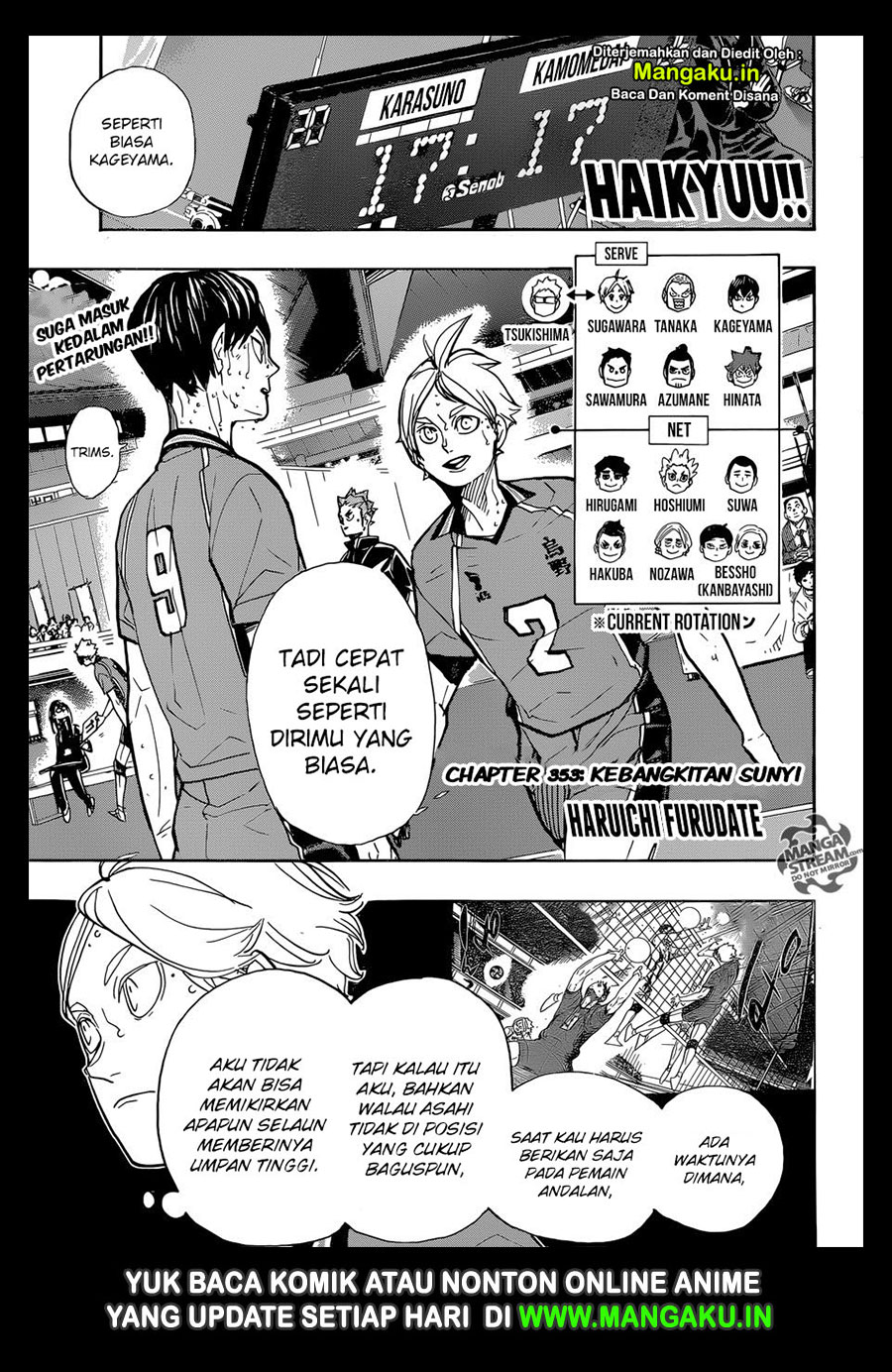 Haikyuu!! Chapter 353 Gambar 2