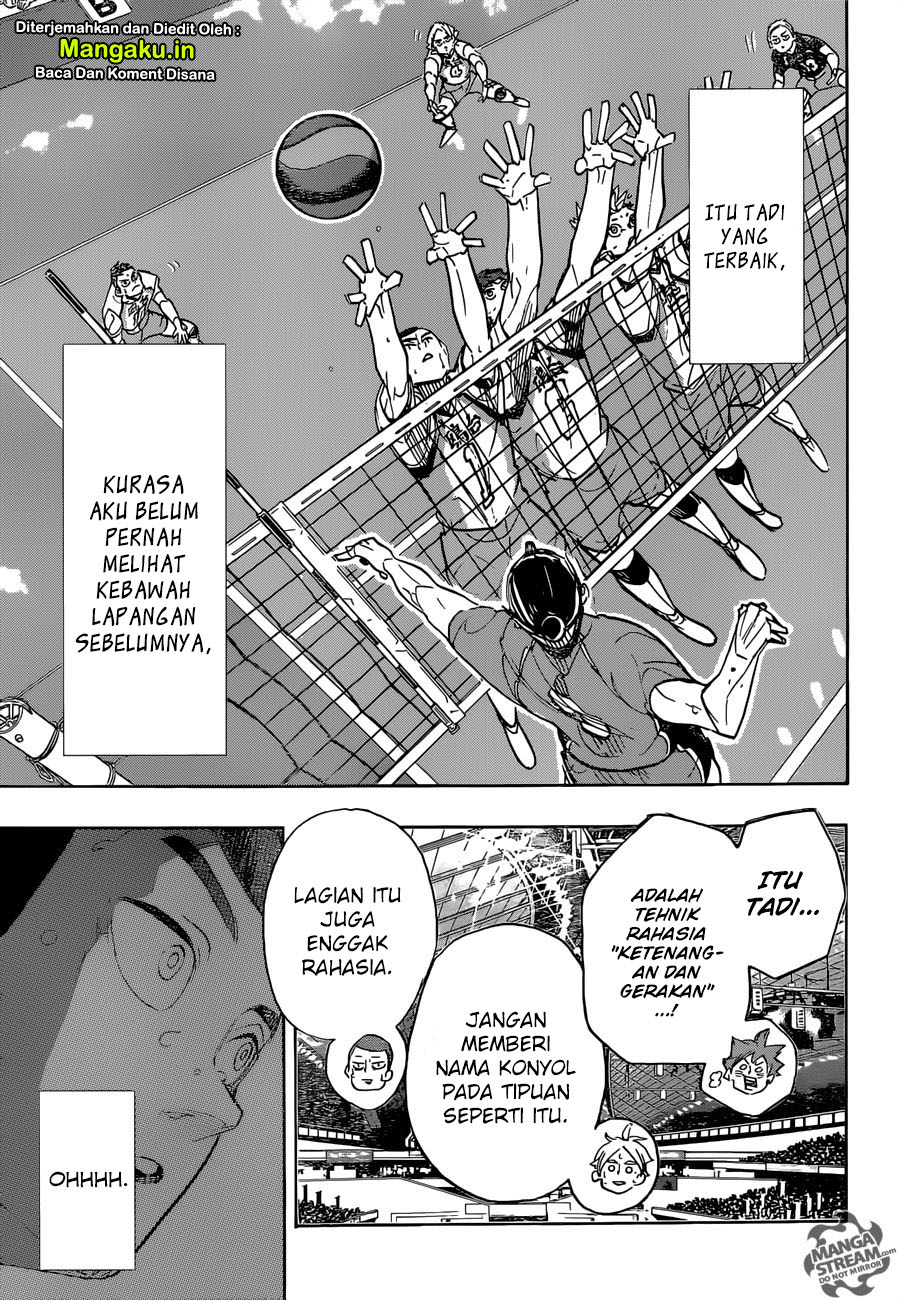 Haikyuu!! Chapter 353 Gambar 16
