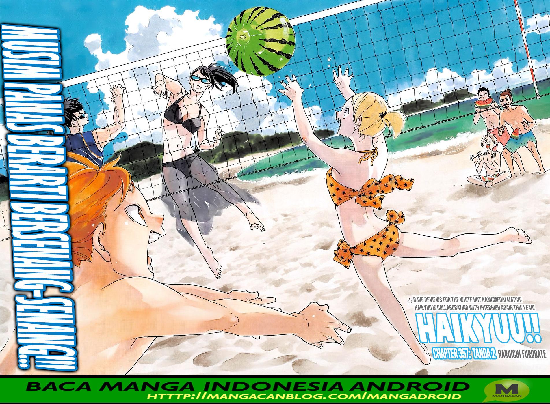 Haikyuu!! Chapter 357 Gambar 1