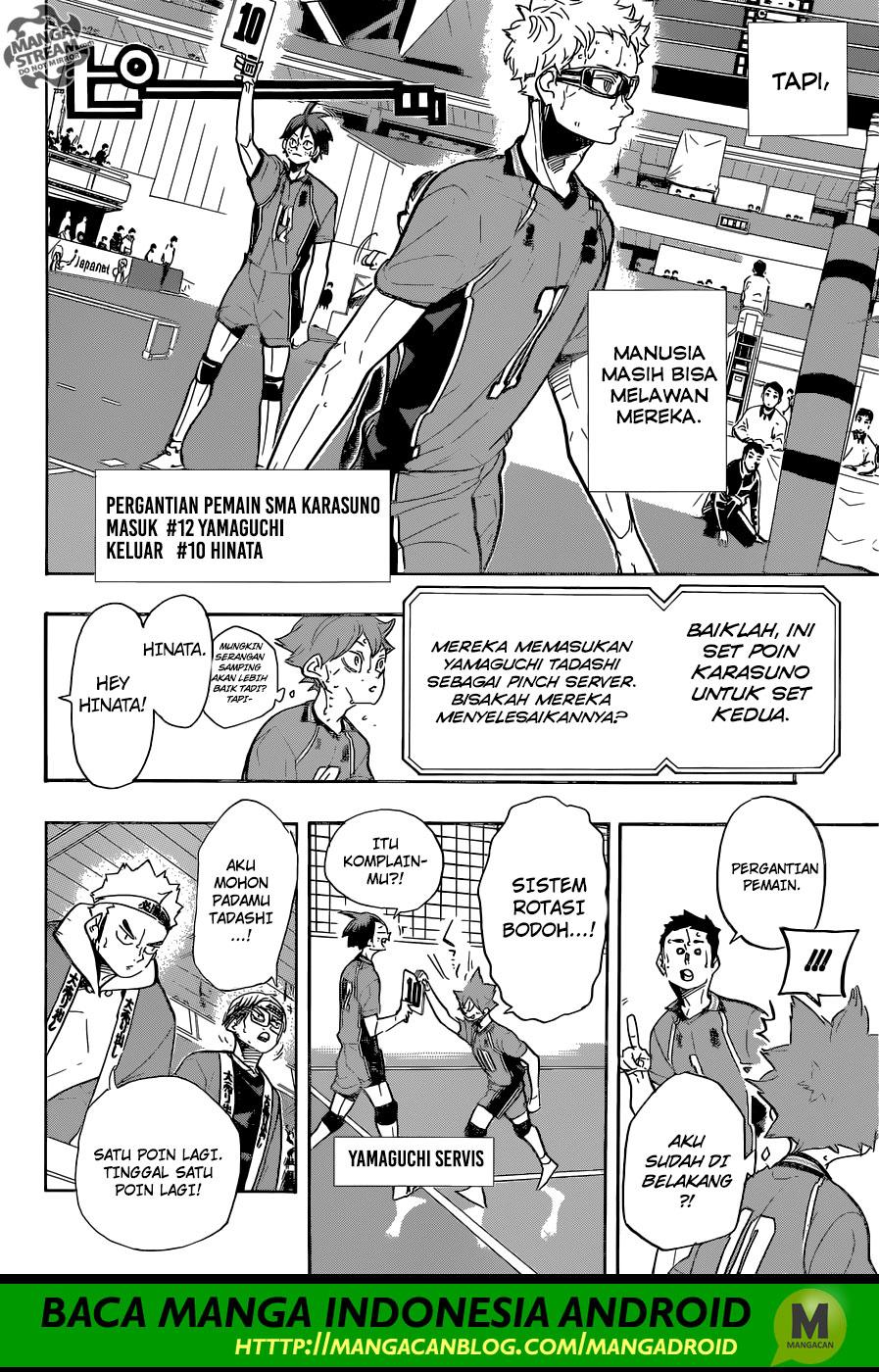 Haikyuu!! Chapter 357 Gambar 9