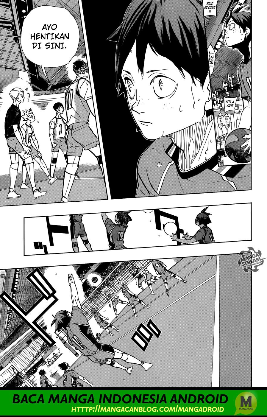 Haikyuu!! Chapter 357 Gambar 10
