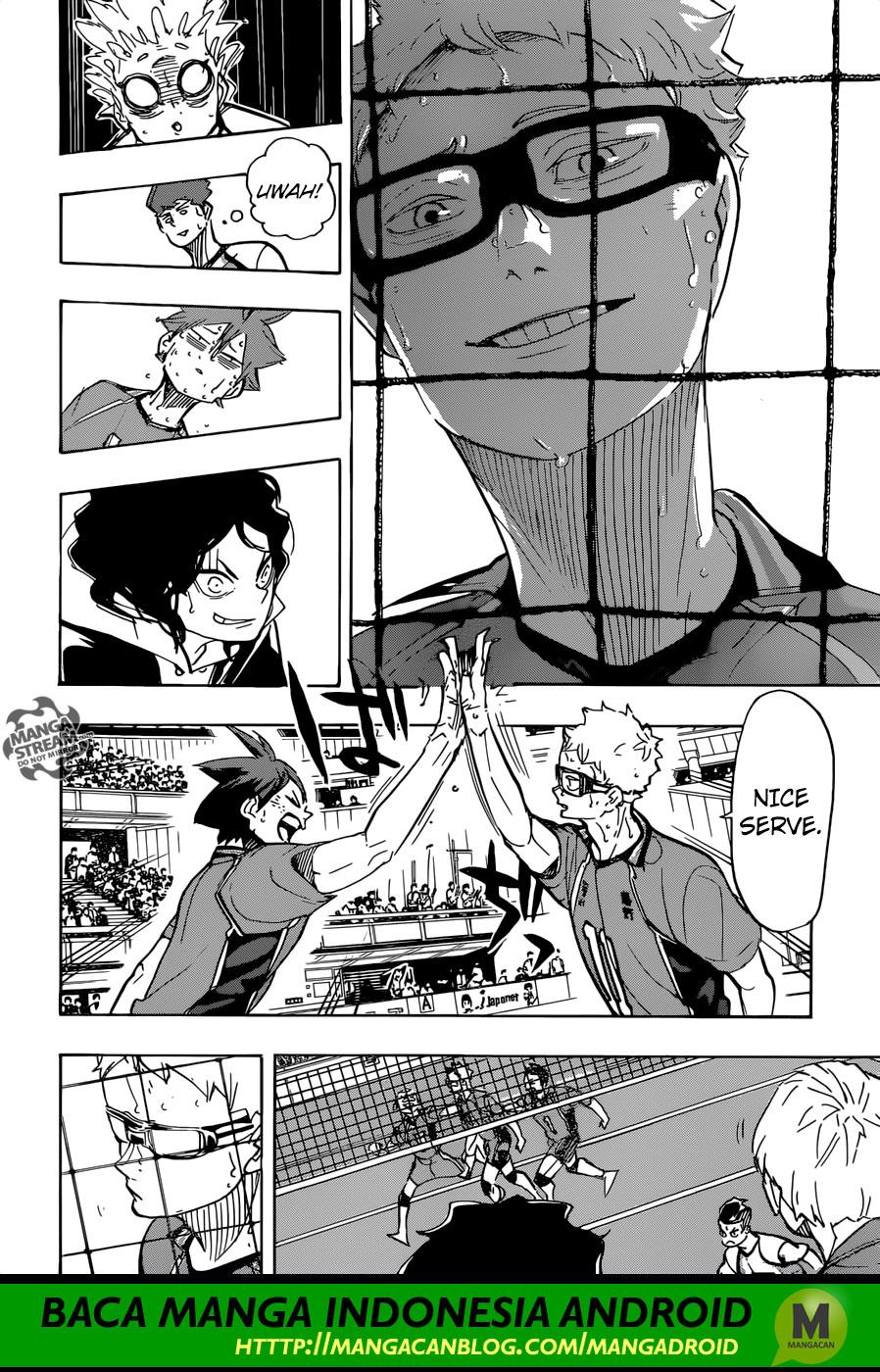 Haikyuu!! Chapter 357 Gambar 18