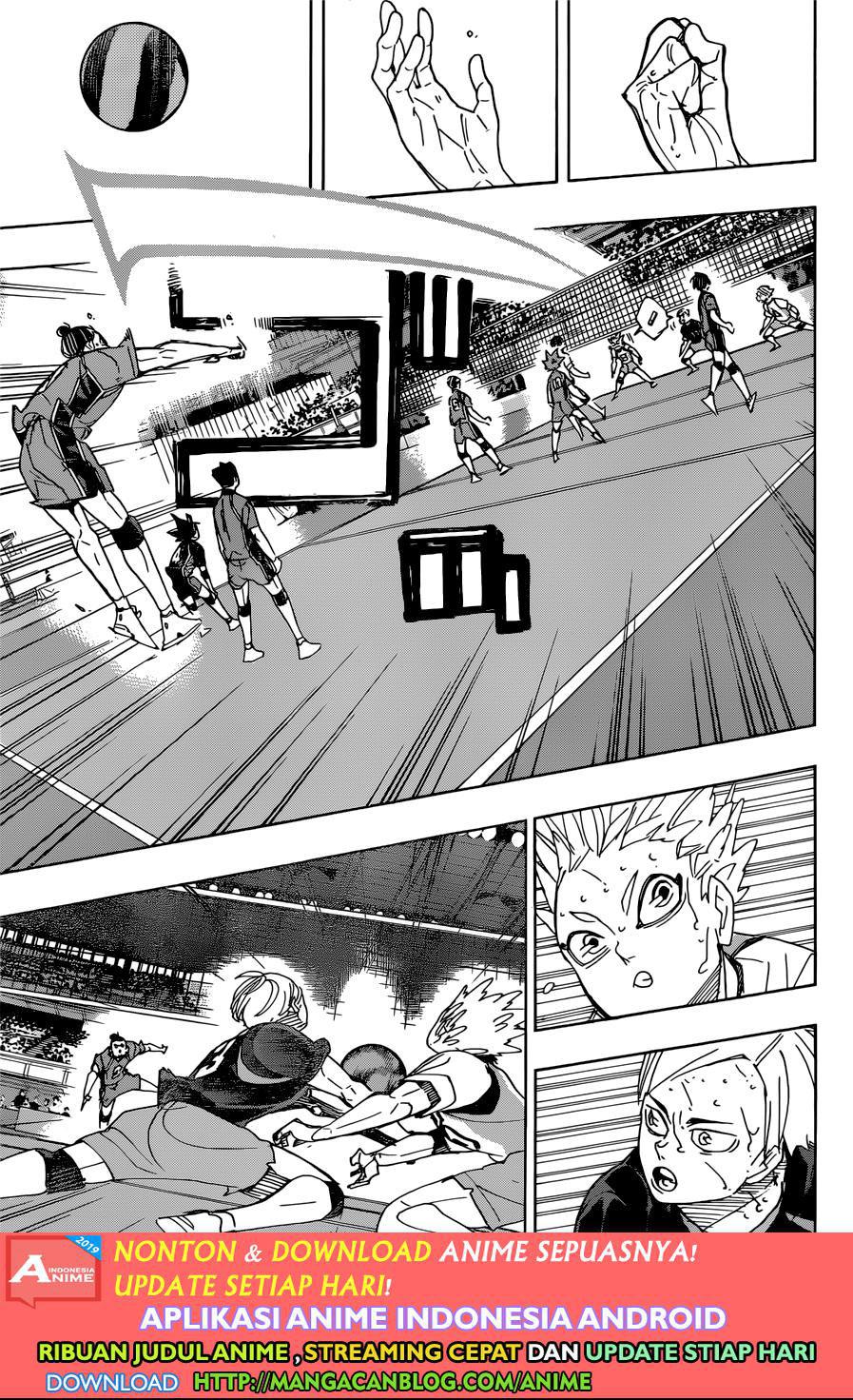 Haikyuu!! Chapter 361 Gambar 12