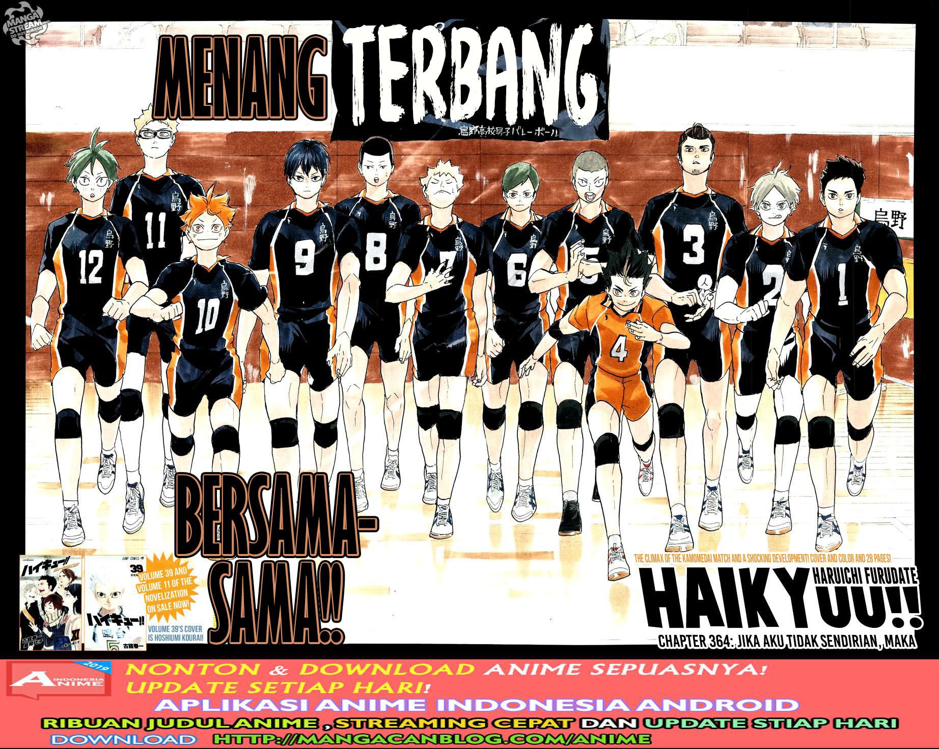Haikyuu!! Chapter 364 Gambar 1