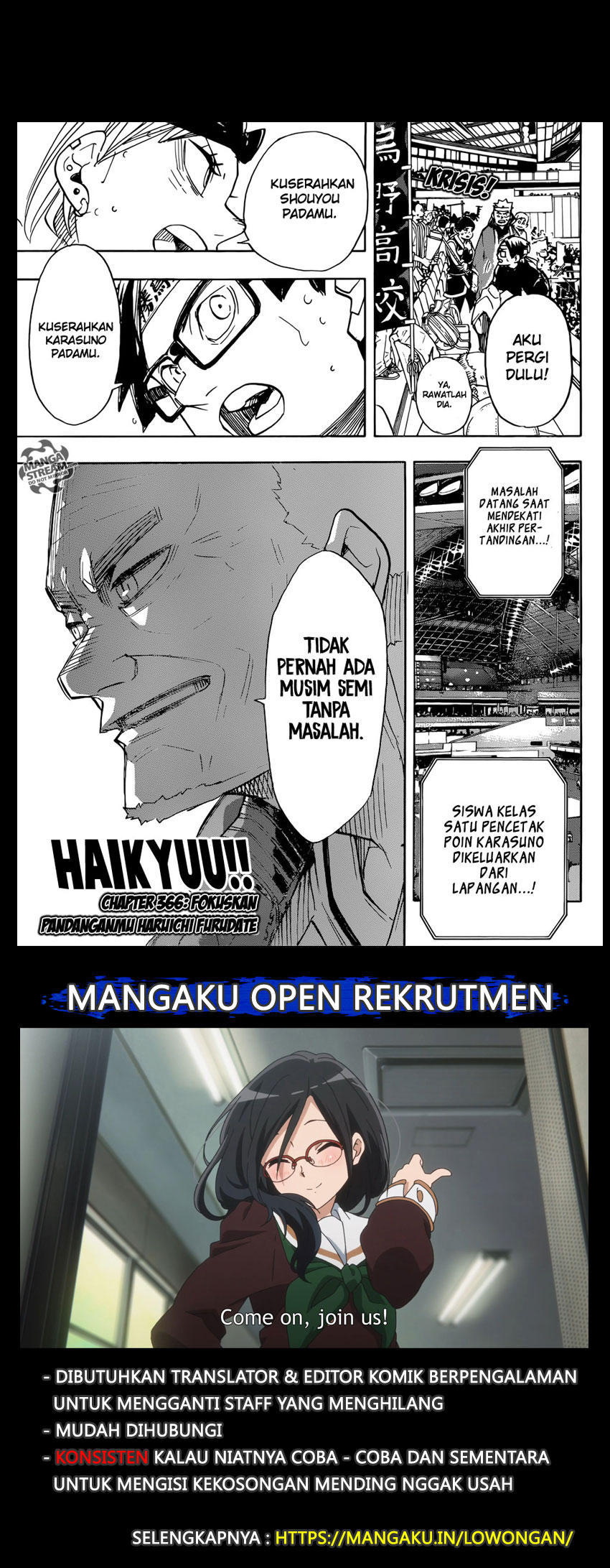 Haikyuu!! Chapter 366 Gambar 2
