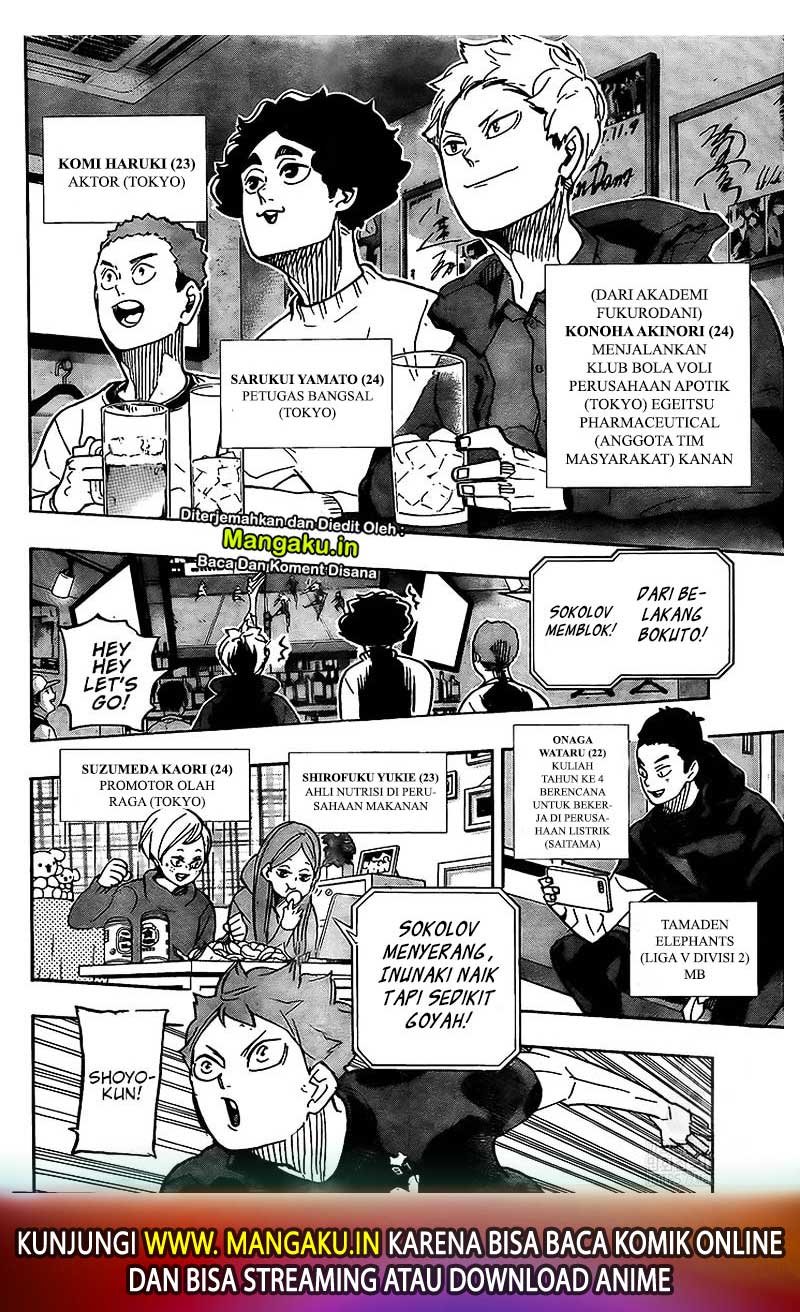 Haikyuu!! Chapter 392 Gambar 13