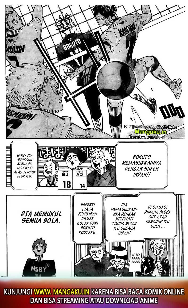 Haikyuu!! Chapter 392 Gambar 16