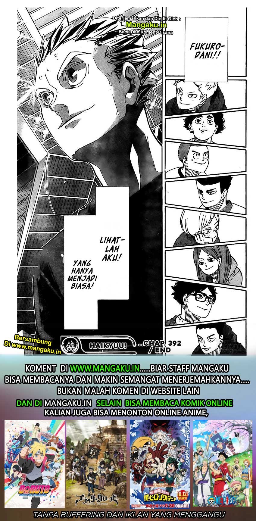 Haikyuu!! Chapter 392 Gambar 17