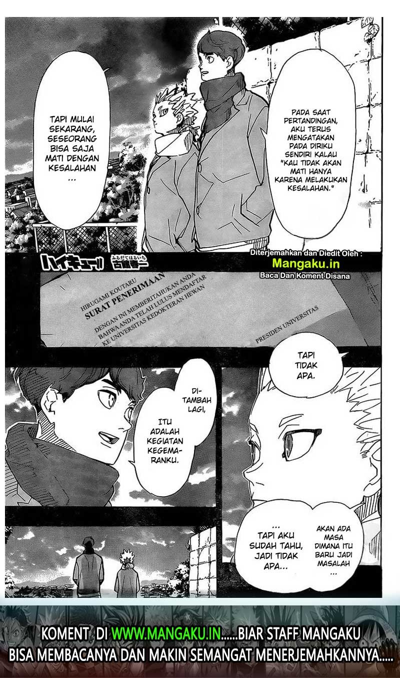Haikyuu!! Chapter 393 Gambar 2